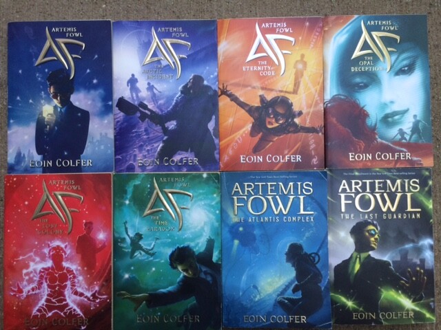 Artemis Fowl Complete Series 1-8 Set Colfer 1 2 3 4 5 6 7 8 PB Lot Atlantis Opal
