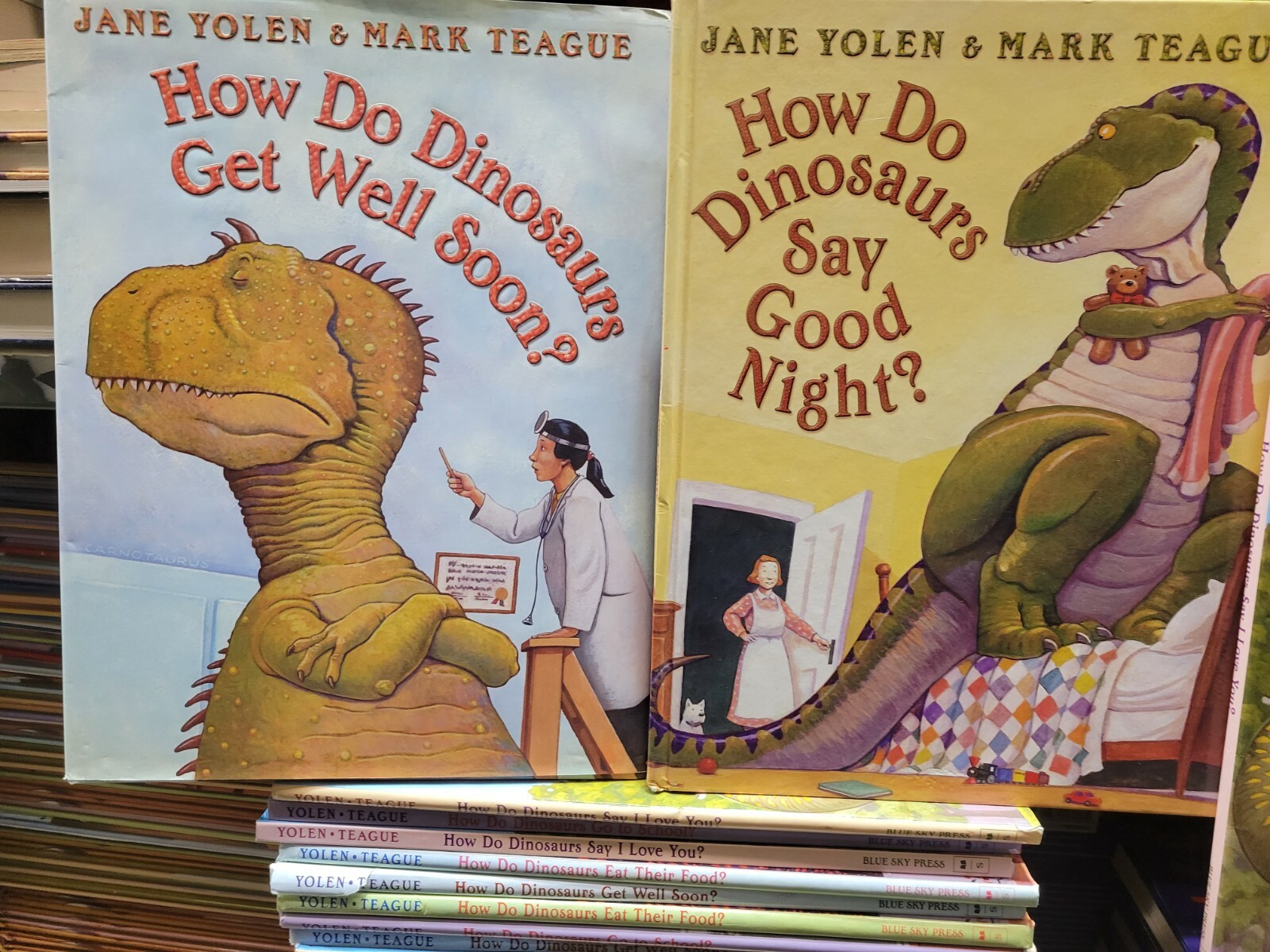 Lot of 5 How Do Dinosaurs Series Books PB & HC by Jane Yolen « RANDOM »