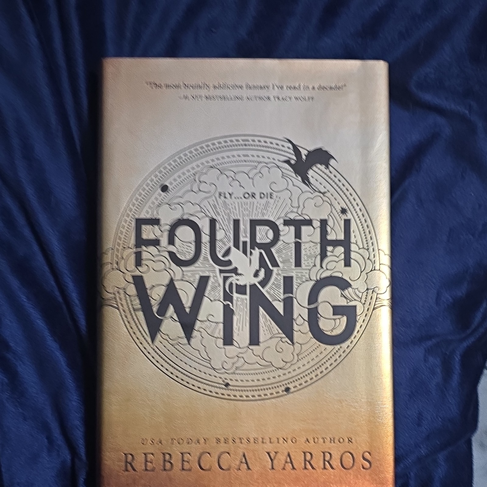 Fourth Wing (The Empyrean #1) Hardcover First Edition With Sprayed Edges Unread