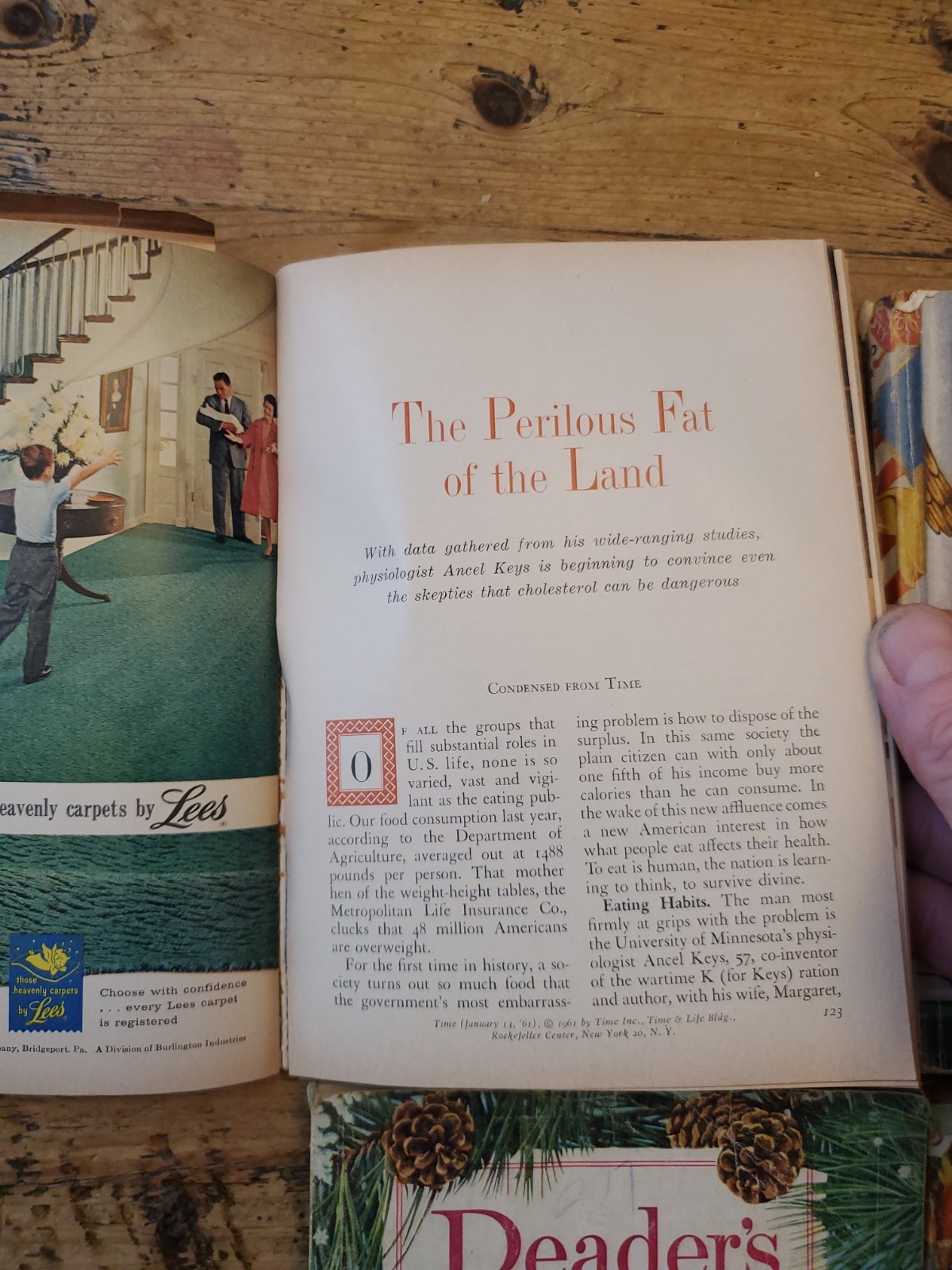 Lot Of 6 &rsquo;54 &rsquo;60 &rsquo;61 &rsquo;65 Reader’s DIGEST Vintage History Short Stories 1954 Book