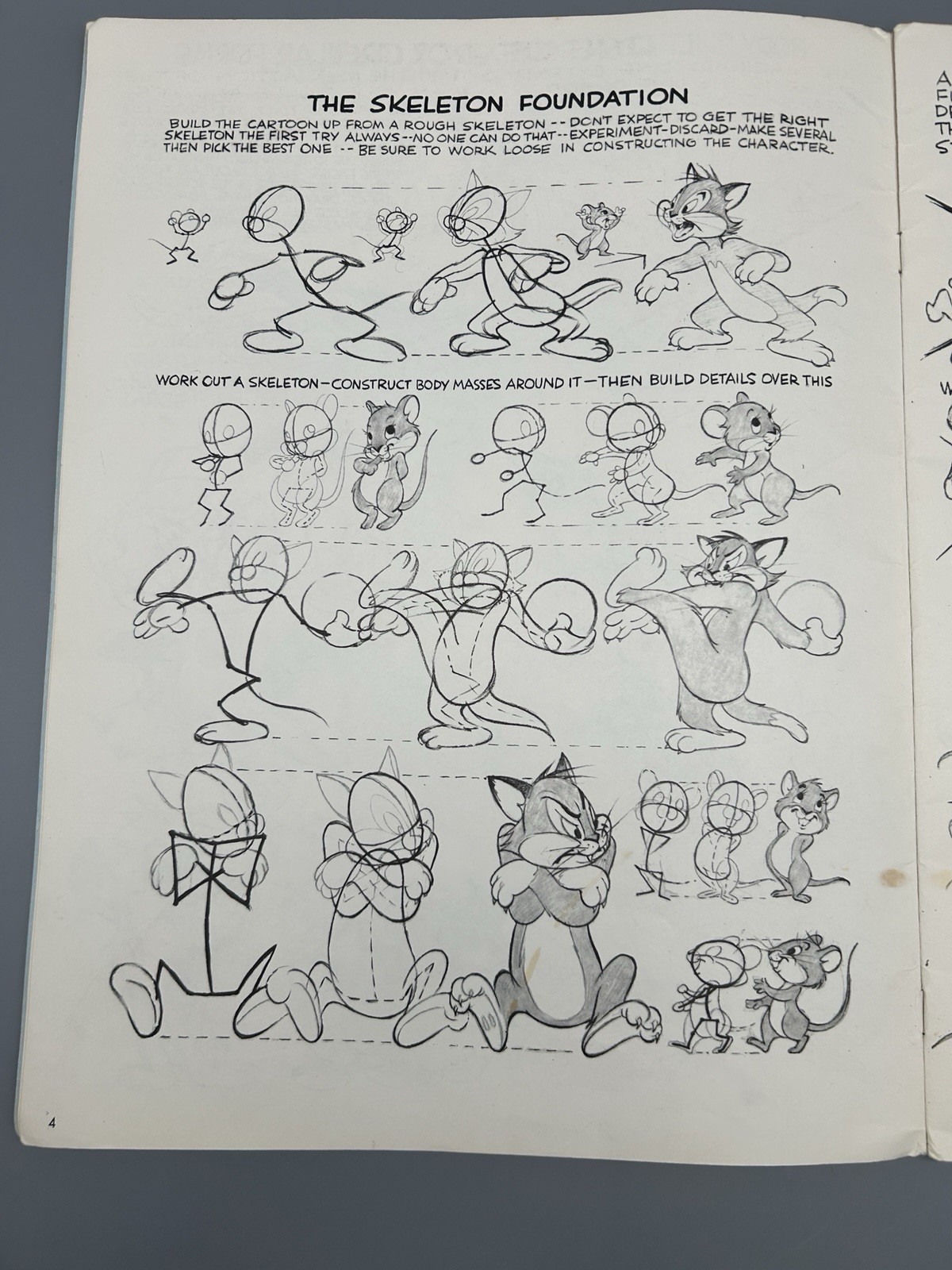 ANIMATION by Preston Blair Art Instruction Book in Walter Foster Series 1950&rsquo;s