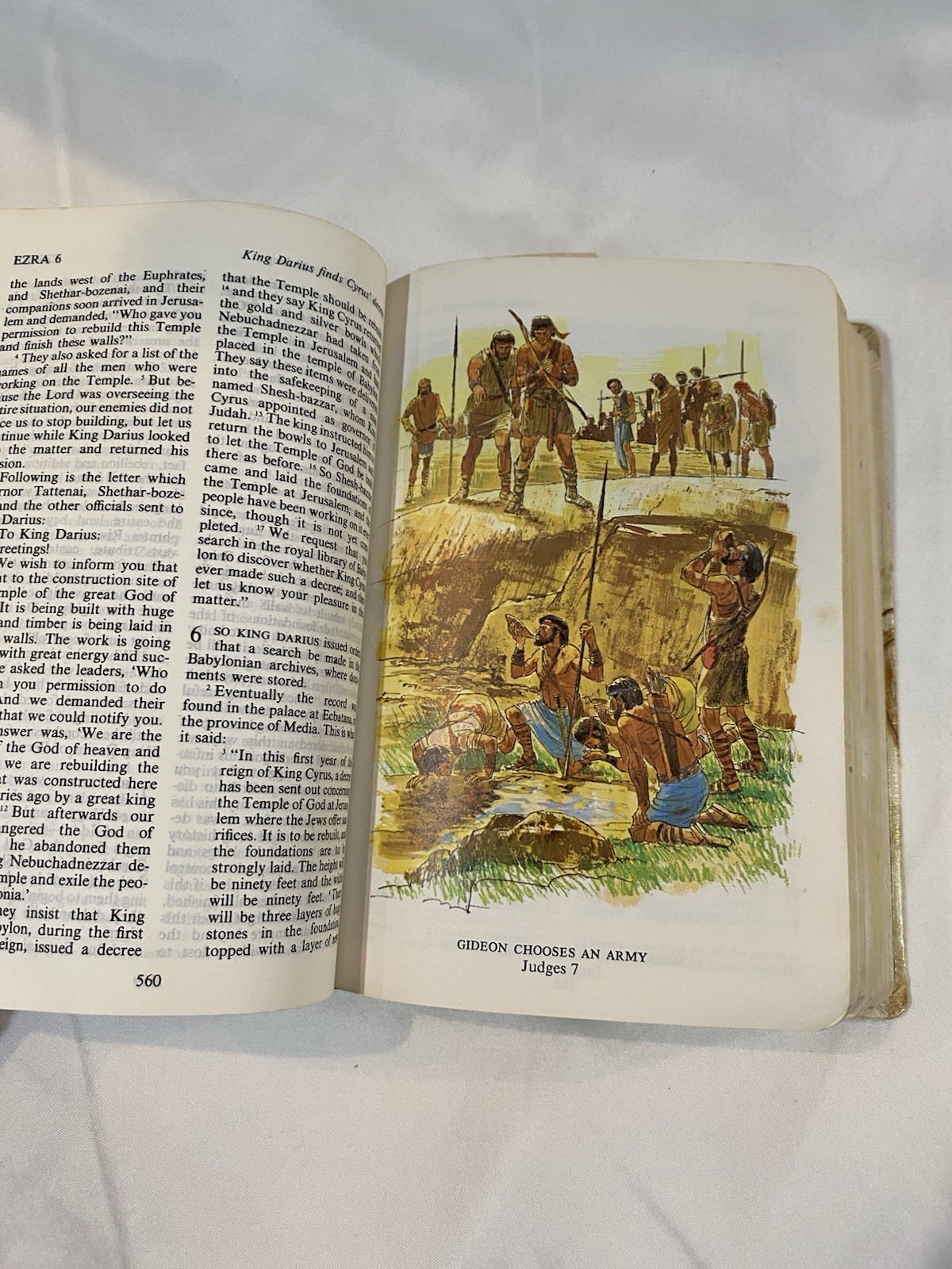 The Children&rsquo;s Living Bible Illustrated Hardcover Vintage Tyndale
