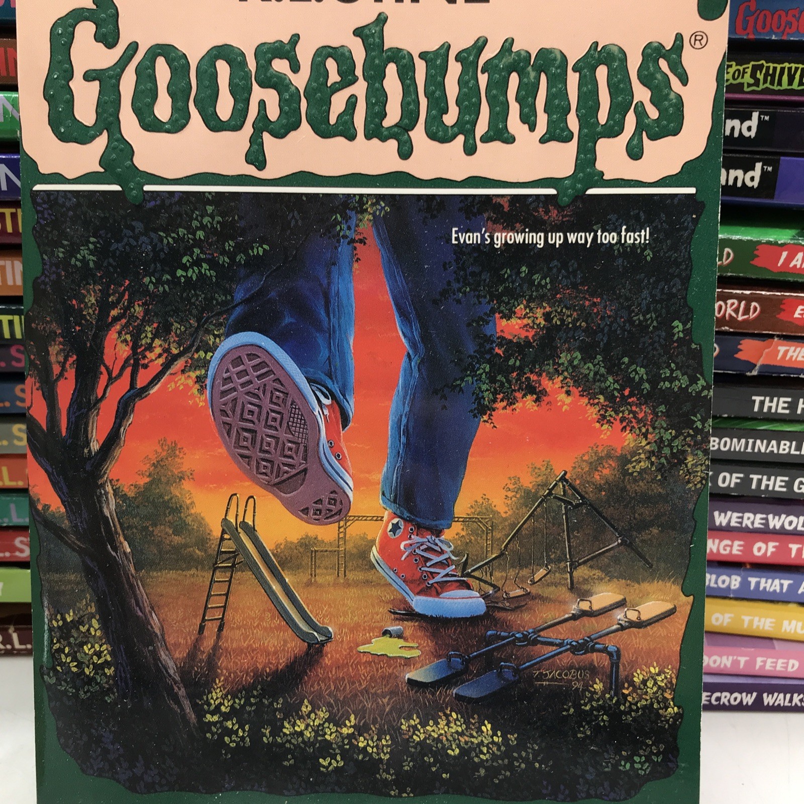 Lot of 55 Goosebumps Paperback Book Lot R L Stine Scholastic-90&rsquo;s & 2000&rsquo;s Mixed