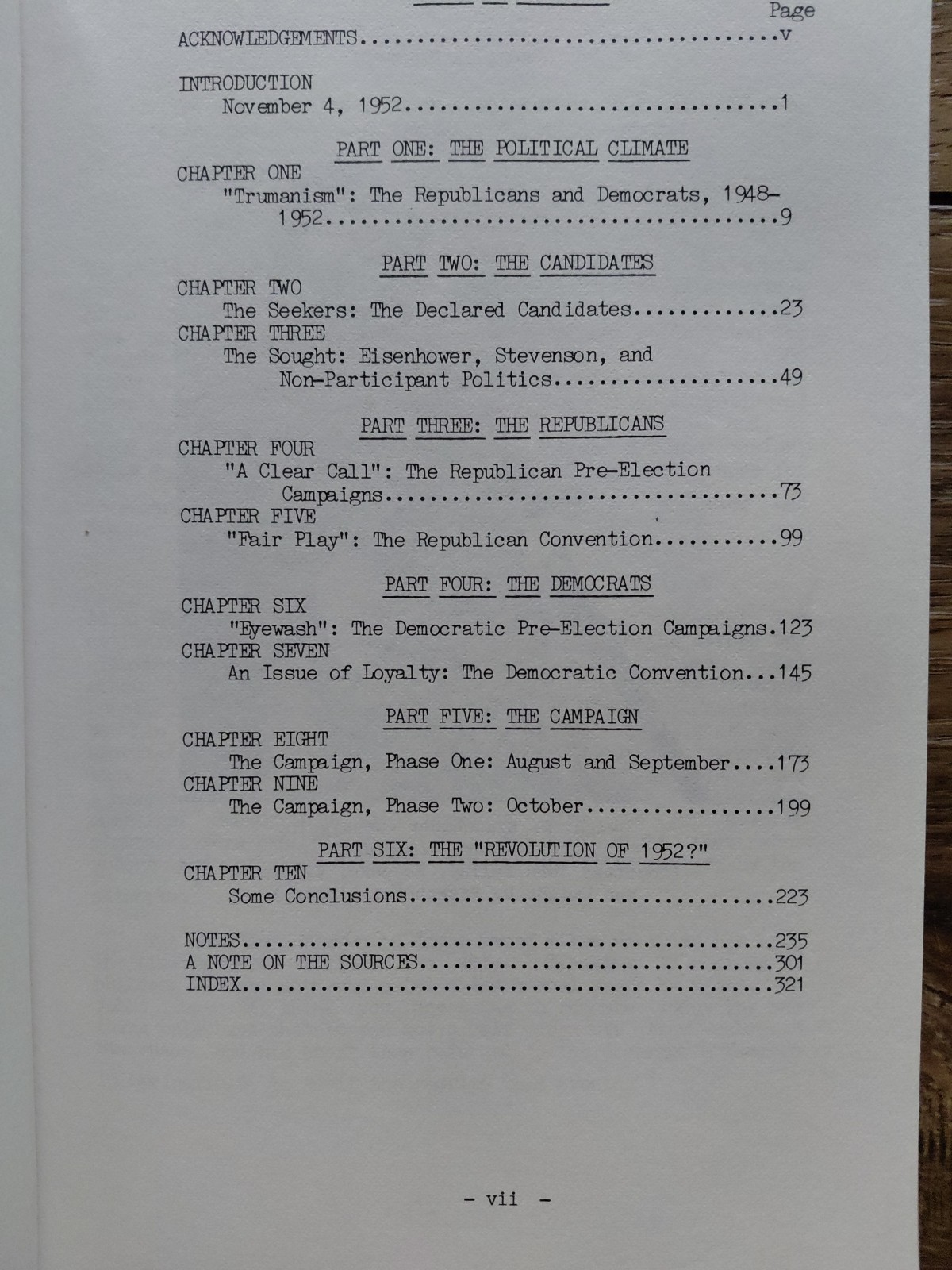 The Crusade: The Presidential Election of 1952 by John Robert Greene MISC8