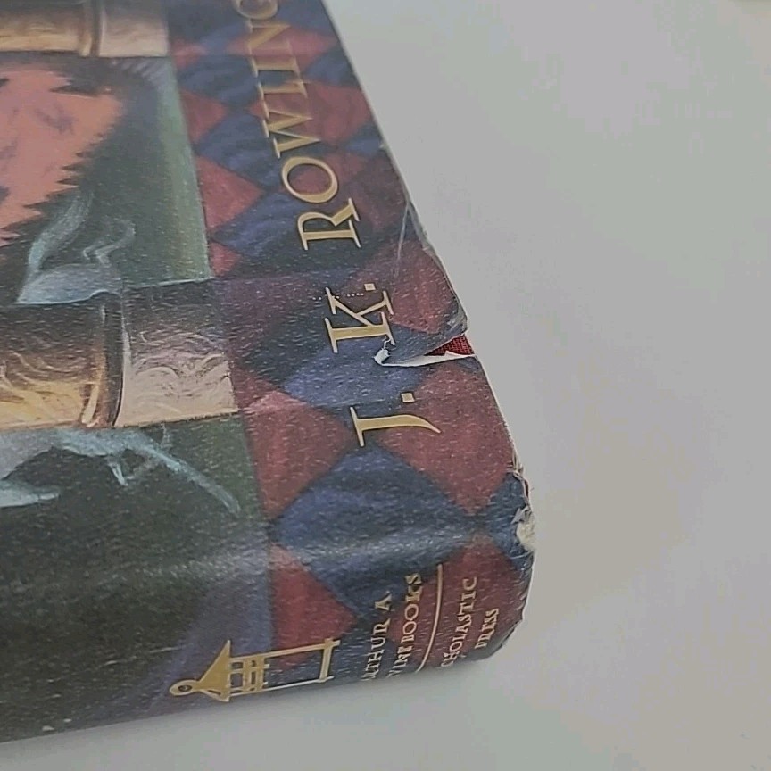 HARRY POTTER & SORCERER&rsquo;S STONE Hardcover J.K. Rowling 1st EDITION 1998