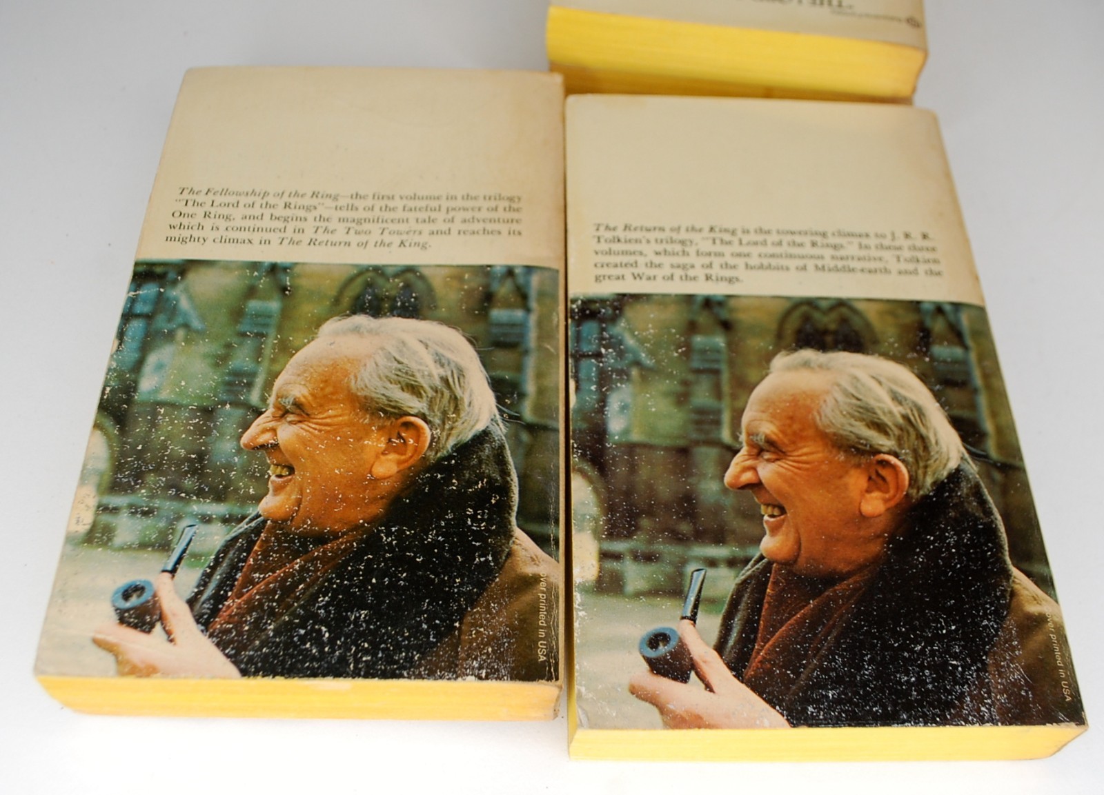 Gold Foil Box Set Ballantine 1973 Lord of the Rings J R R Tolkien 4 PB Set