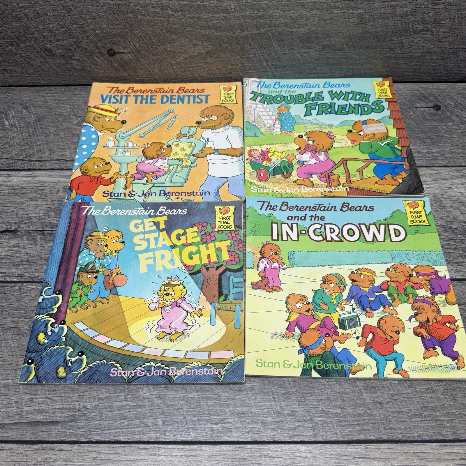 Lot of 18 Berenstain Bears First Time Picture Books Jan & Stan Berenstain 1980&rsquo;s