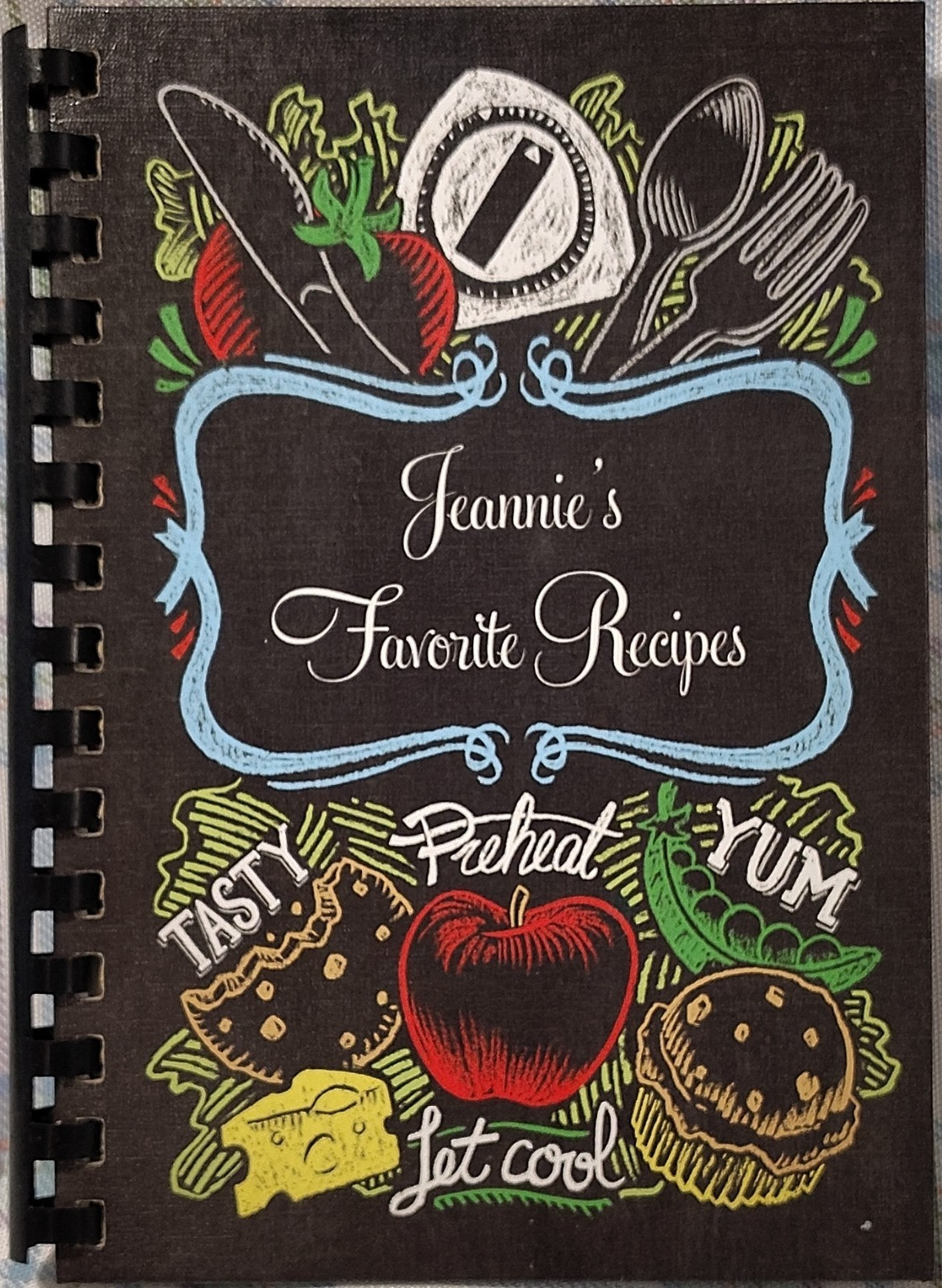 New AMISH Cookbook, Jeannie&rsquo;s Favorite Recipes by Jean Chupp, Spiral bound, 2019