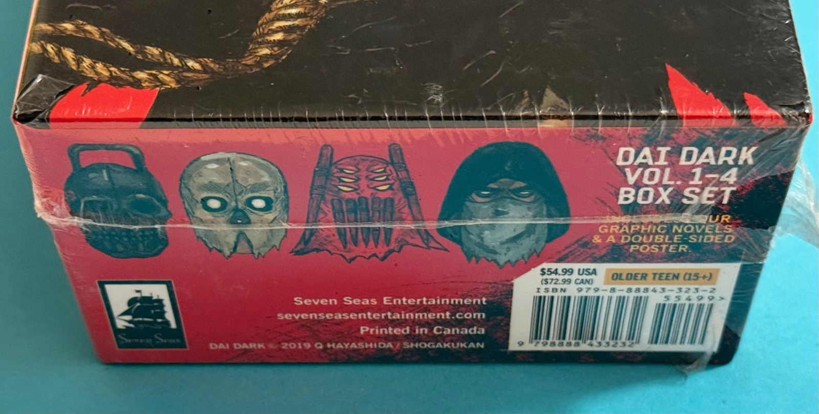 Dai Dark Manga Box Set (Manga Vol #1-4 + Poster) New/Sealed