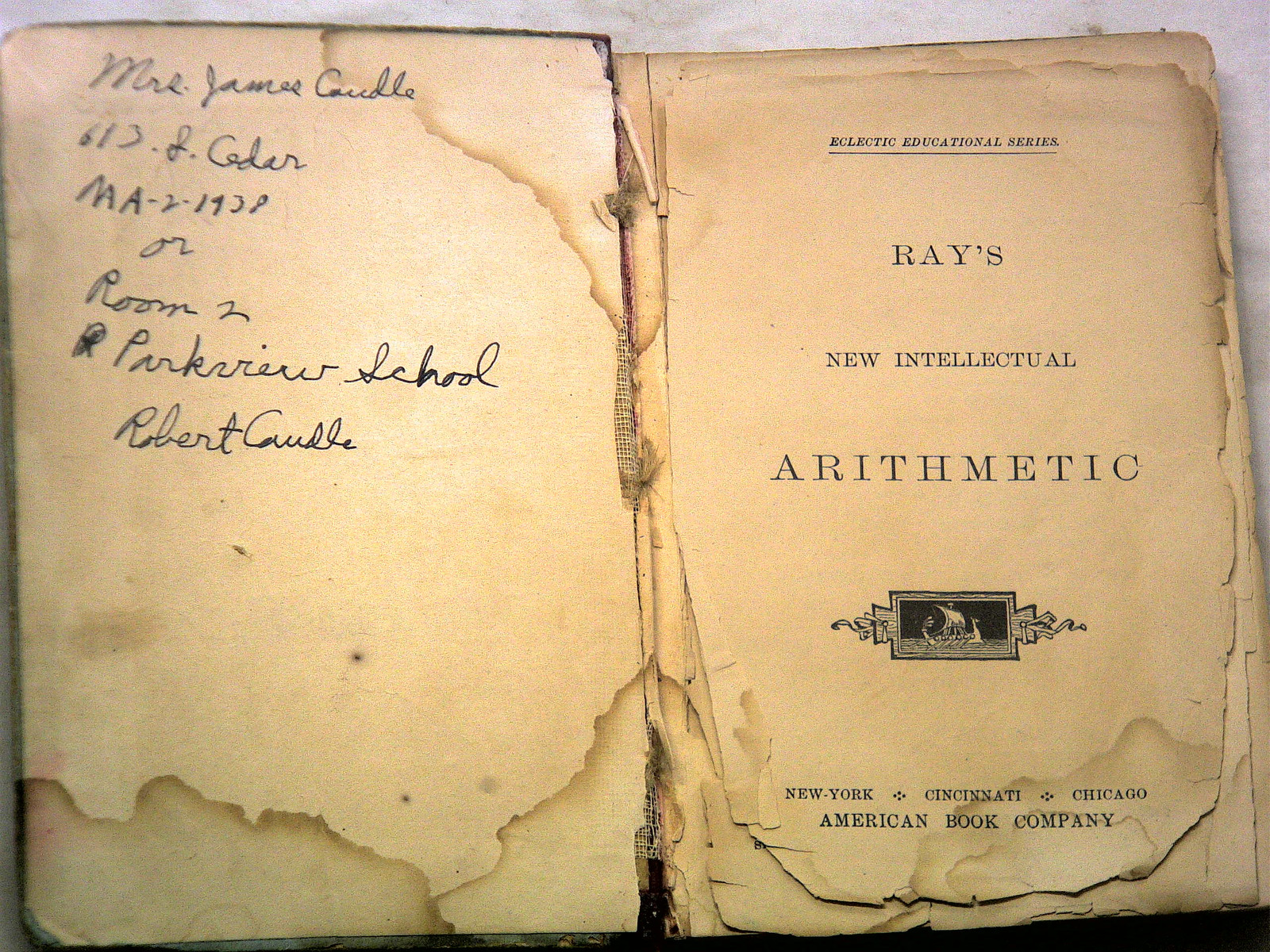 Ray&rsquo;s New intellectual arithmetic by Ray, Joseph[1877][HB][EN]