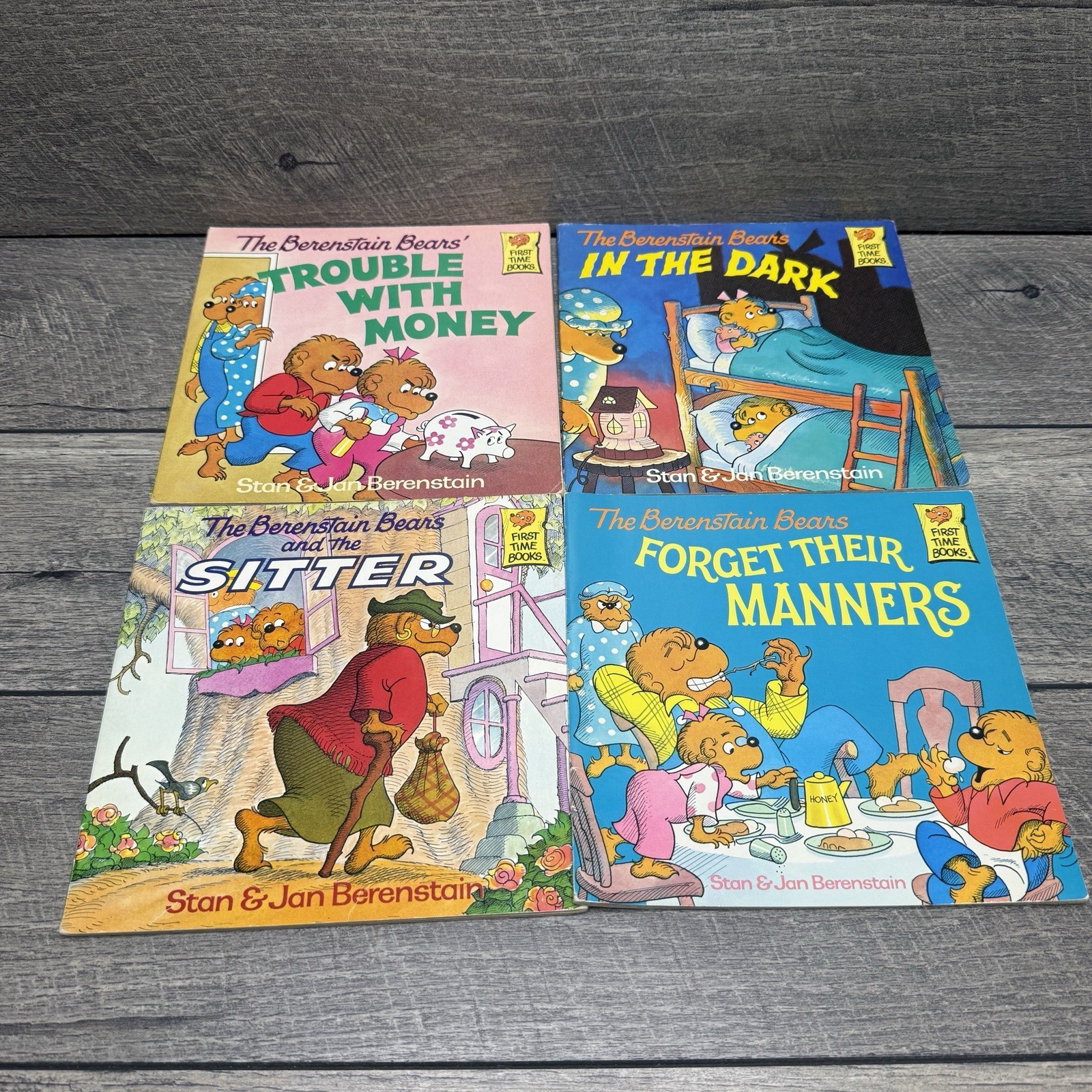 Lot of 18 Berenstain Bears First Time Picture Books Jan & Stan Berenstain 1980&rsquo;s