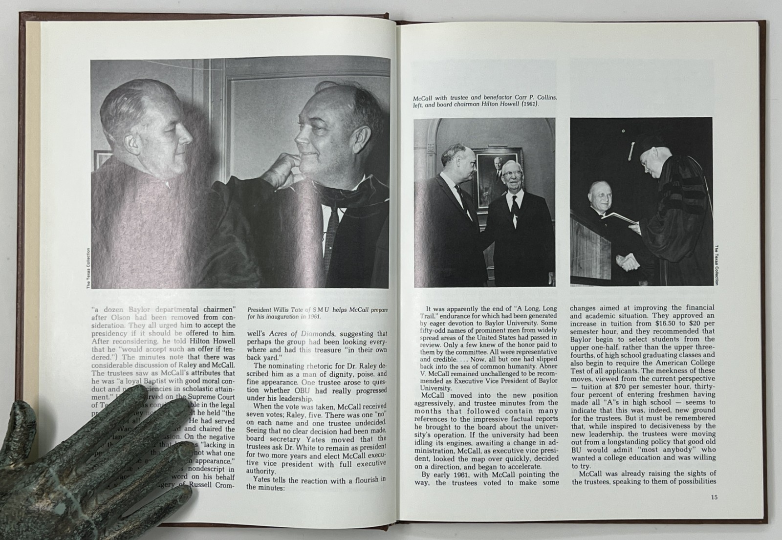 VTG BIOGRAPHY: Abner McCall: One Man&rsquo;s Journey – 1981 1st Ed. HC Baylor Univ.