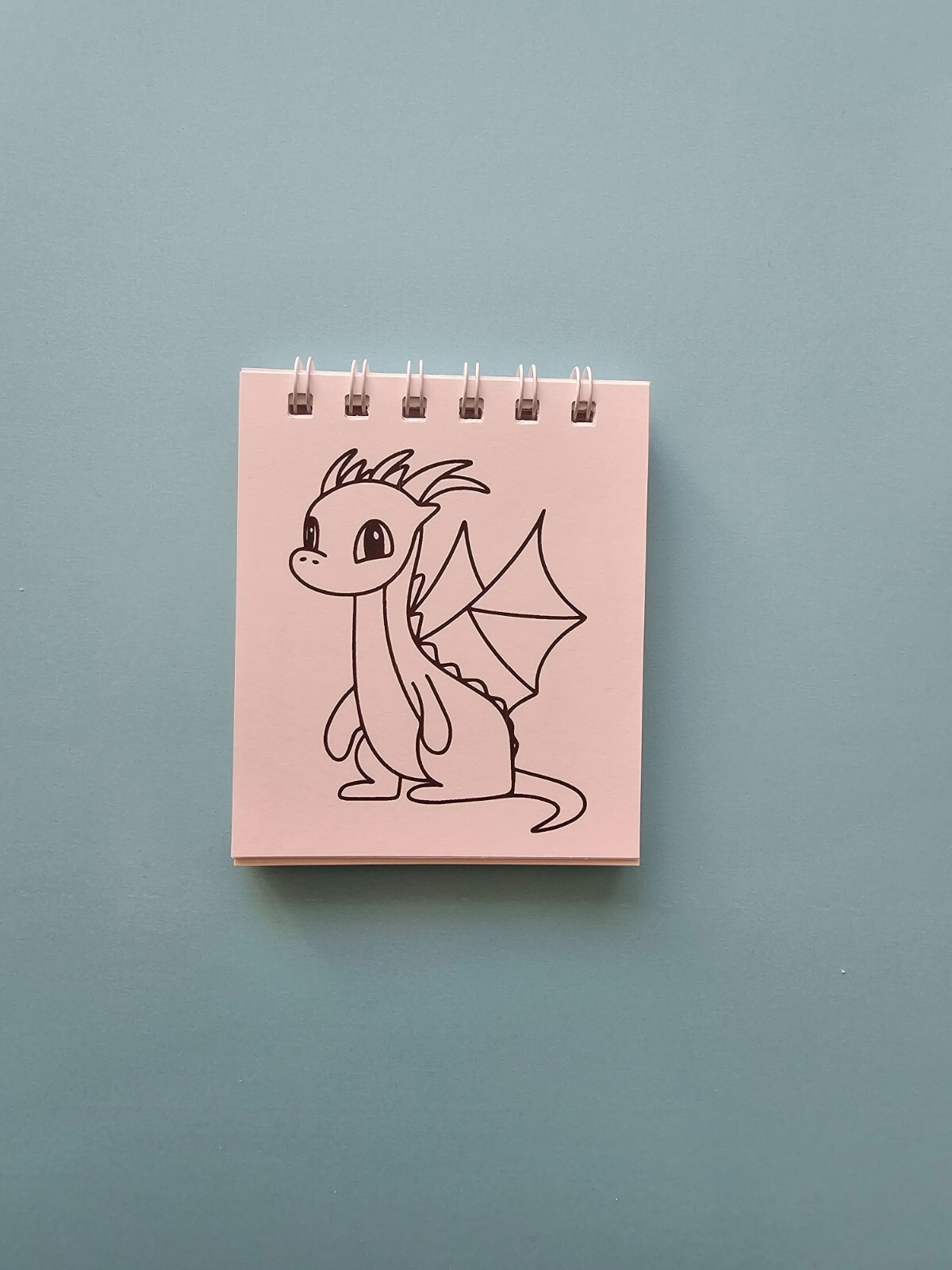 Dino and Dragons Mini Coloring Book for kids and Adults. Mini Coloring Books