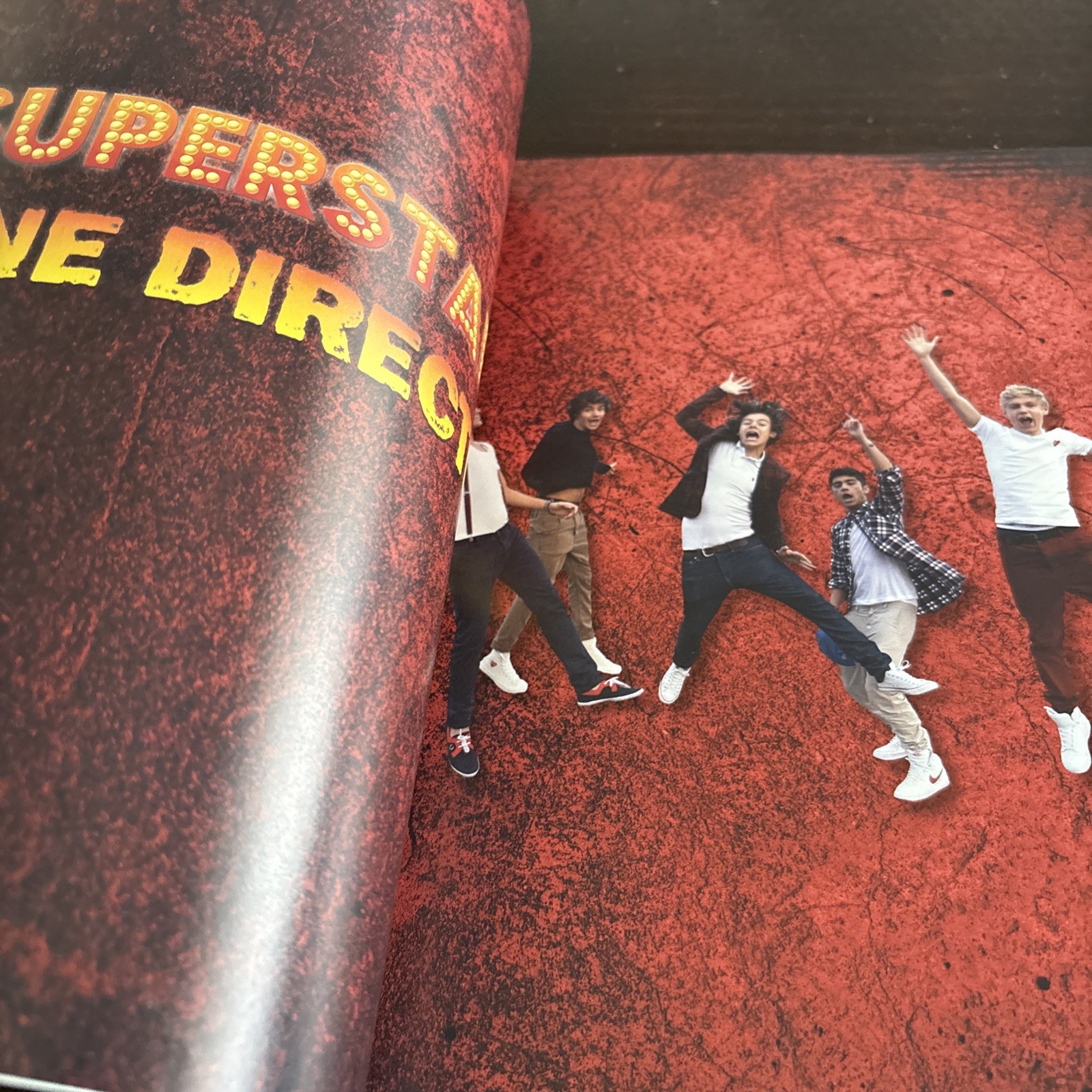Superstars! One Direction by Superstars! (2012, Trade Paperback)