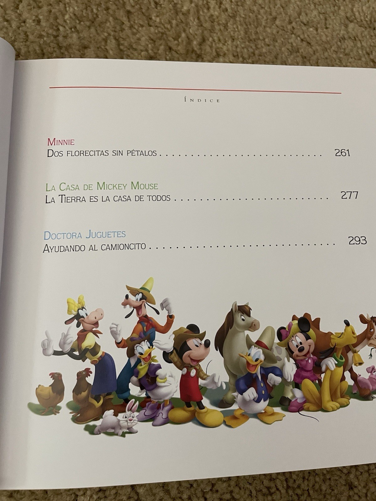 LIBRO DE CUENTOS DISNEY « LA MAGIA DE DISNEY JUNIOR », EN ESPAÑOL