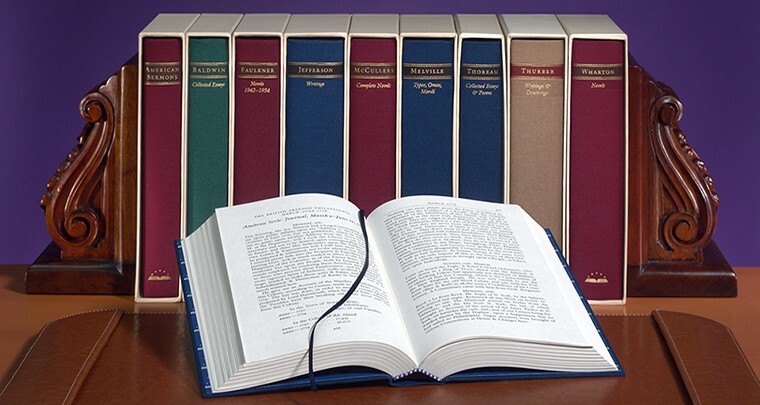 The Library of America 4 Red Vol Lot Slipcases Writings Sermons WWII As New