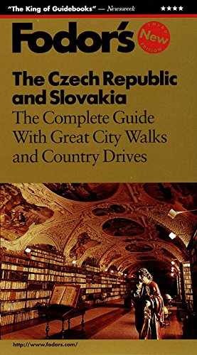The Czech Republic and Slovakia: The – Paperback, by Fodor&rsquo;s – Very Good