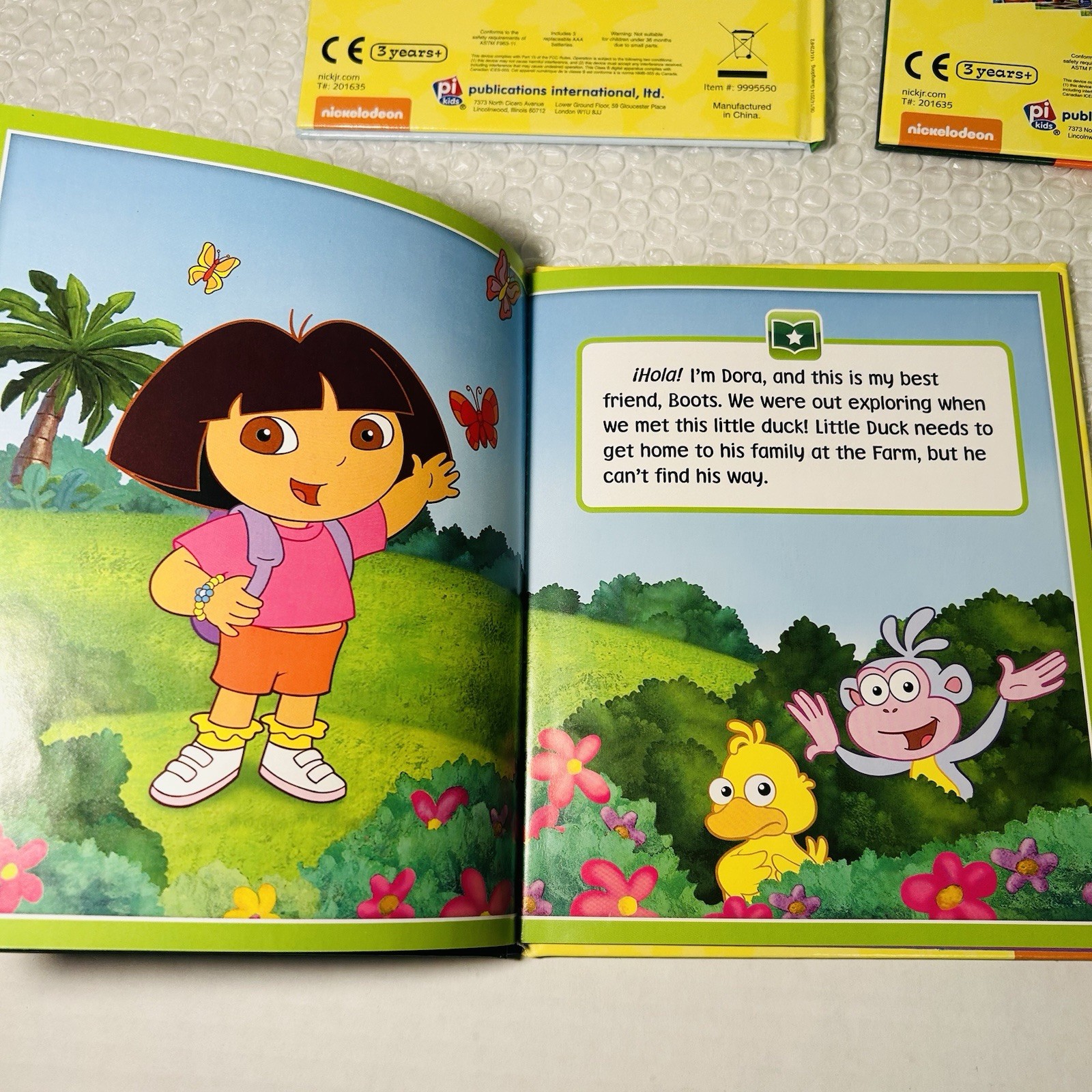 Me Reader « Dora The Explorer » Story Reader Tablet w/ Complete 8 Book Set