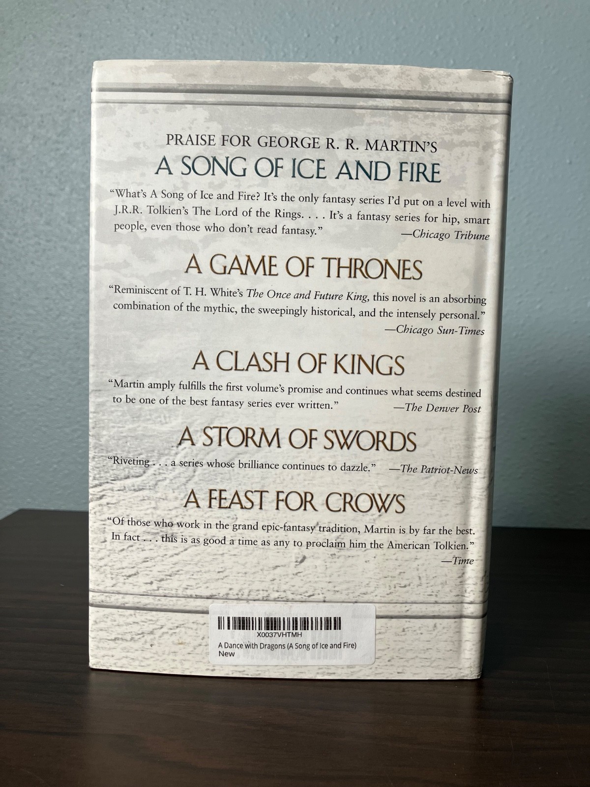 George R R Martin Game of Thrones Books 1-5, Hardcover