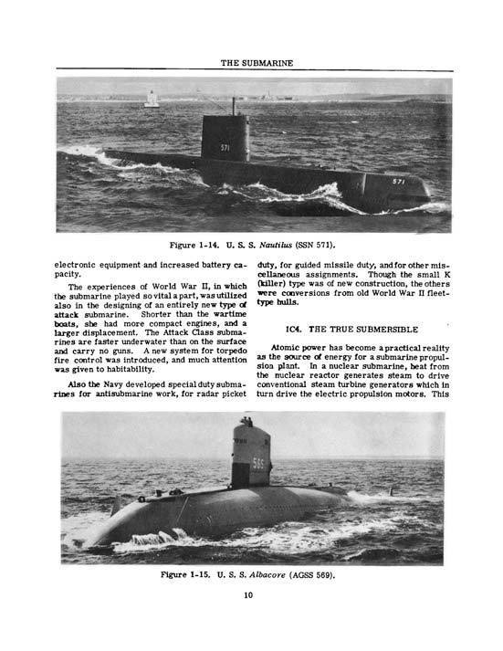 U.S. NAVY FLEET TYPE SUBMARINE GUPPY SUB INSTRUCTION BOOK