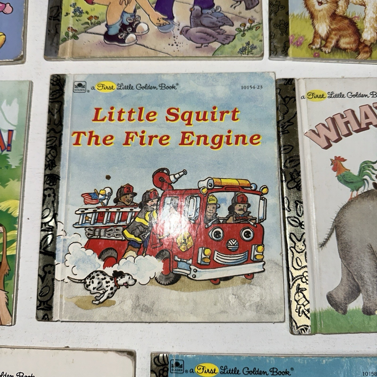 Vintage 1980s & 90’s A First Little Golden Books Mini HC Toddlers Lot Of 8