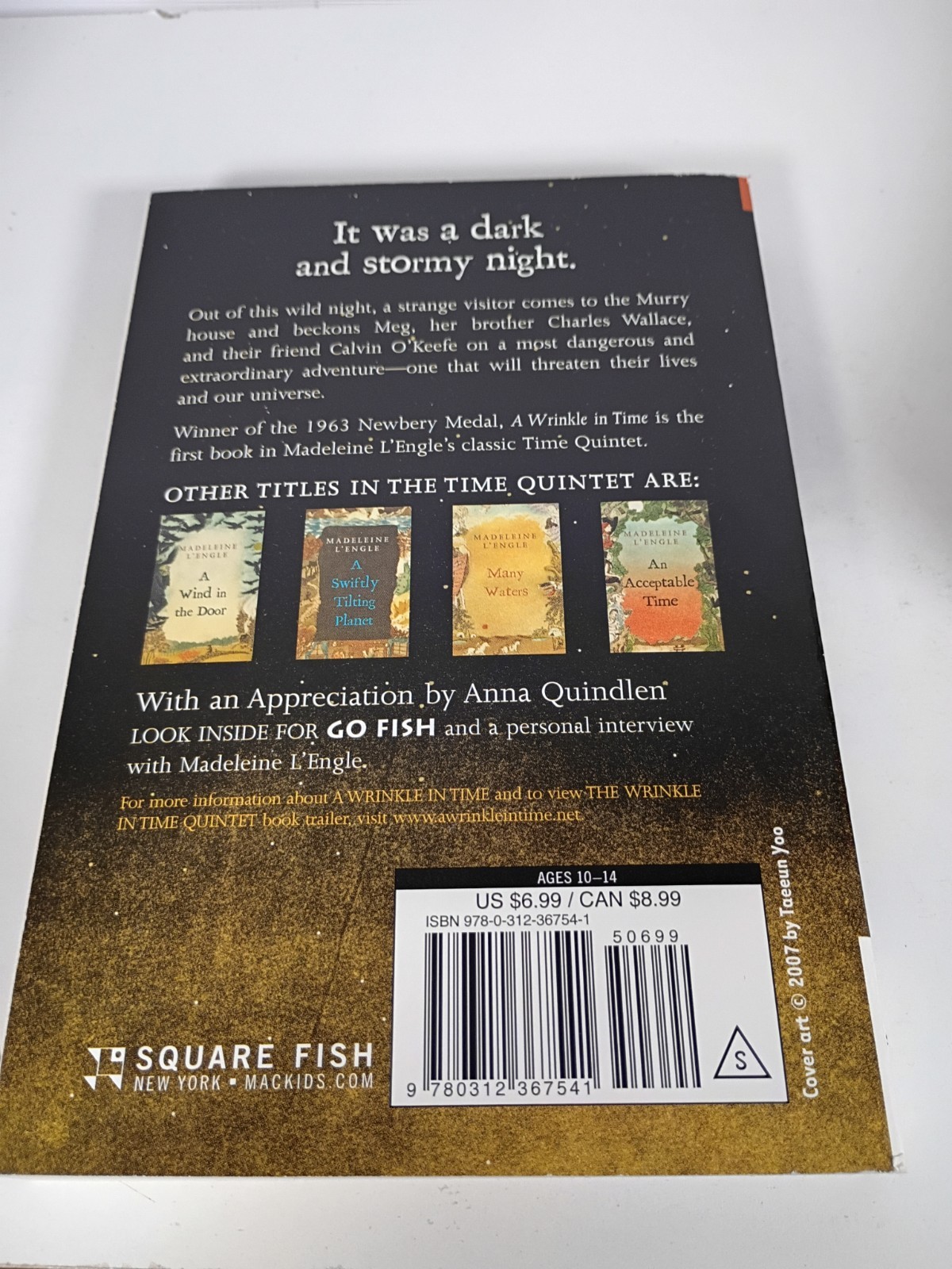 The Wrinkle in Time Quintet Madeleine L&rsquo;Engle 2012 Box Set Square Fish