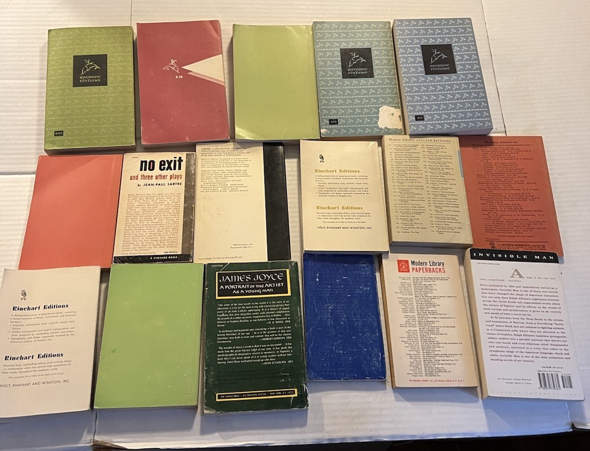 Lot 17 Vintage 60&rsquo;s 70&rsquo;s Literature Classics Drama Novels Paperback Books Mix