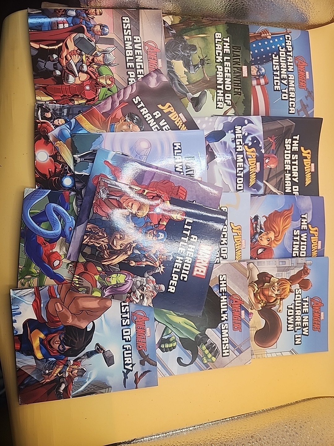 Lot 16 Marvel Children&rsquo;s Mini Books Spider-Man Autumn Publishing Paperback 2023