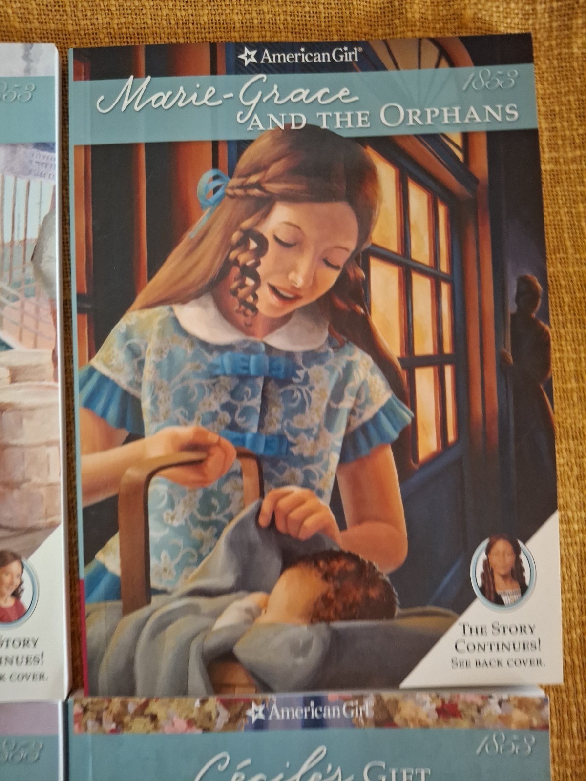 Cecile and Marie-Grace American Girl Doll Book Box Set Collection 6 Books EUC