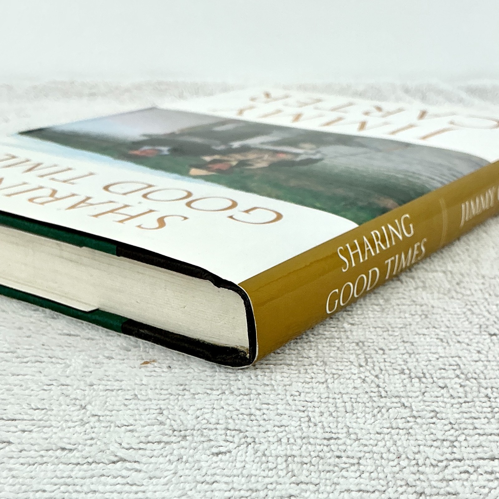 Signed Jimmy Carter Sharing Good Times – 1st Edition 2004 Simon & Schuster HC/DJ
