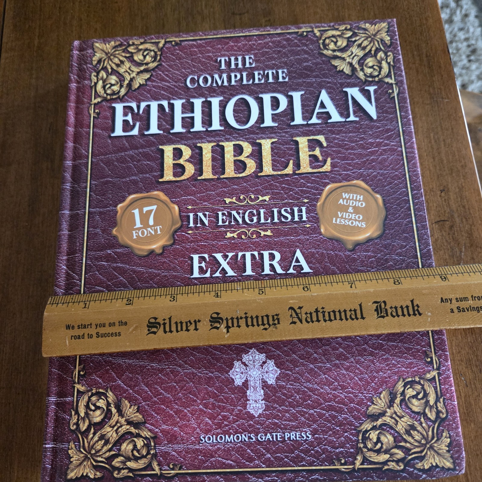Ethiopian Bible in English Extra Large Print Solomon&rsquo;s Gate Press HC Book