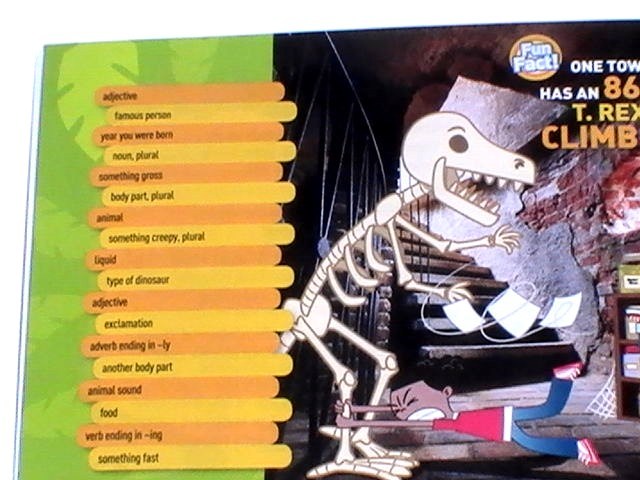 FUNNY FILL-INS, ENGLISH,SCIENCE, HISTORY, National Geographic Kids Set-3 BKS