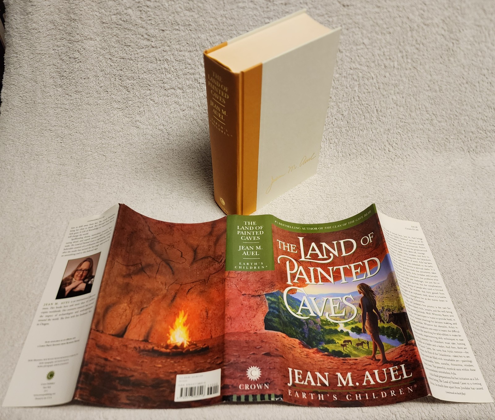 Earth&rsquo;s Children Series Jean Auel Complete 6 Book Set 5 Hardcover DJ 1 Paperback