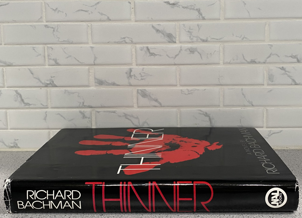Thinner by Richard Bachman / Stephen King ~ Hardcover ~ Dust Jacket ~ VERY GOOD!