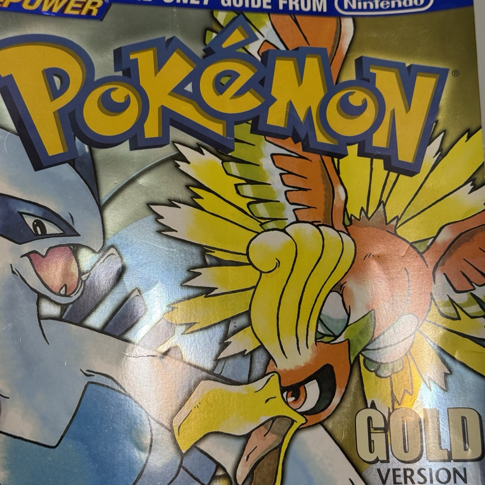 Official Nintendo Power Pokemon Gold & Silver Guide Strategy Guide Holofoil