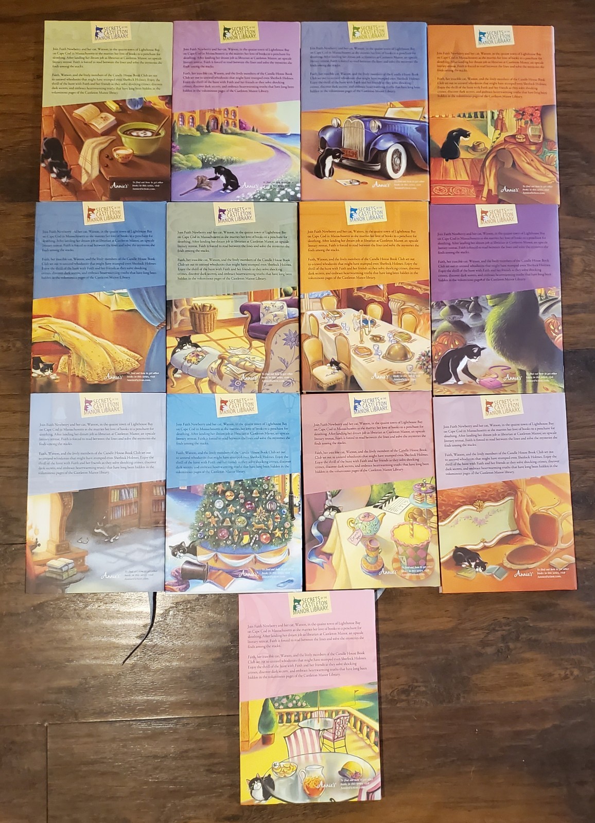 Secrets of the Castleton Manor Library Annie&rsquo;s Hardcover Book – Lot of 13