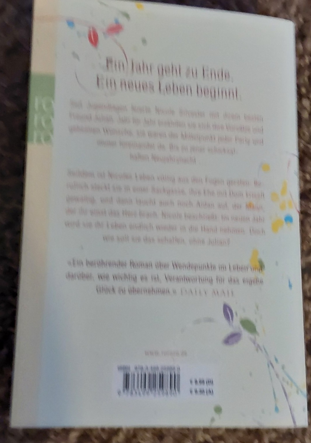 367 PAGE GERMAN LANGUAGE BOOK « DU UND ICH UND ALL DIE JAHRE » AMY SILVER