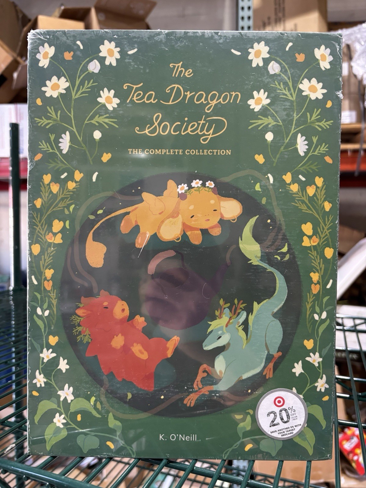 The Tea Dragon Society Box Set K O&rsquo;Neil Hardcover Press Eisner Award New Sealed