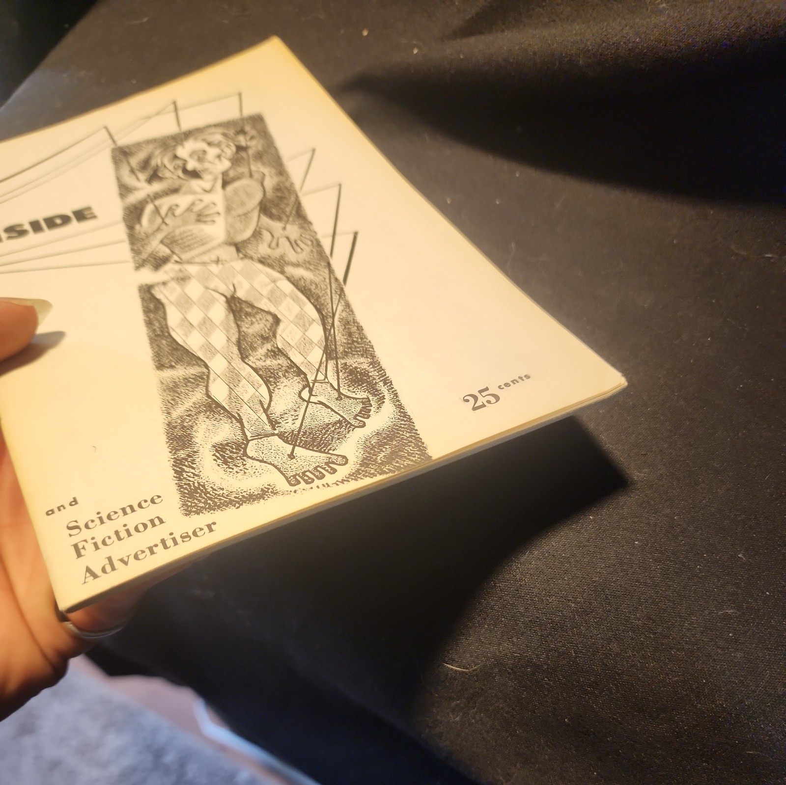 Inside and Science Fiction Advertiser #9 May 1955 « Hardcover » story by Ellison
