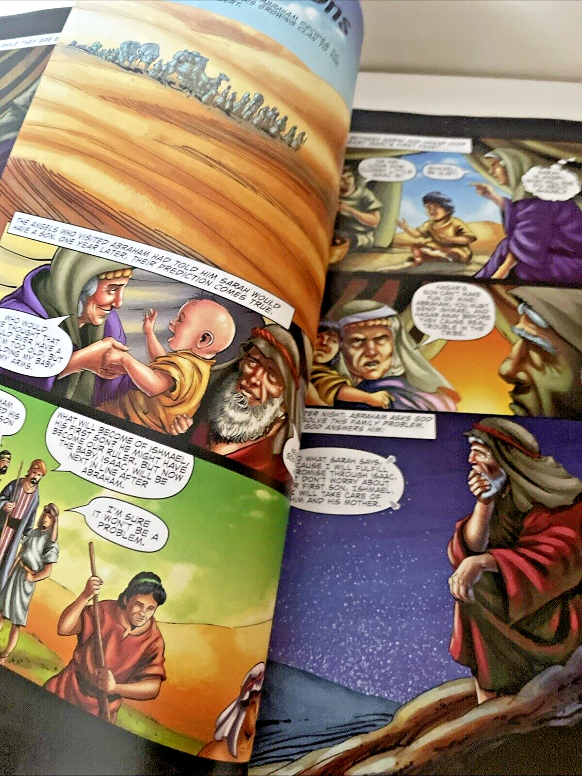 The Action Bible: God&rsquo;s Redemptive Story Sergio Cariello 2020 Book Comic 1st ed.