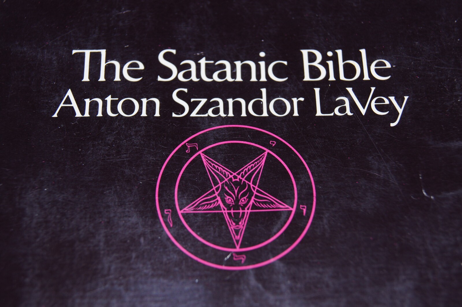 The Satanic Bible Anton LaVey Satanism 1st Edition 27th Printing Canada VTG 80s