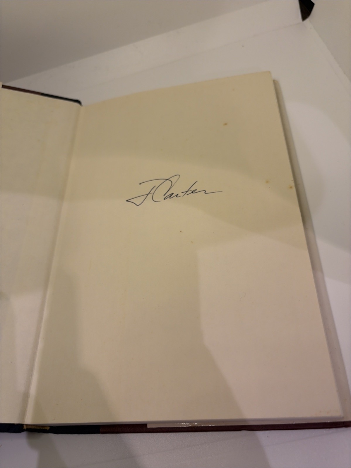 1987 Jimmy Carter &Rosalynn Carter « Everything to Gain » Jimmy Carter Signed Book