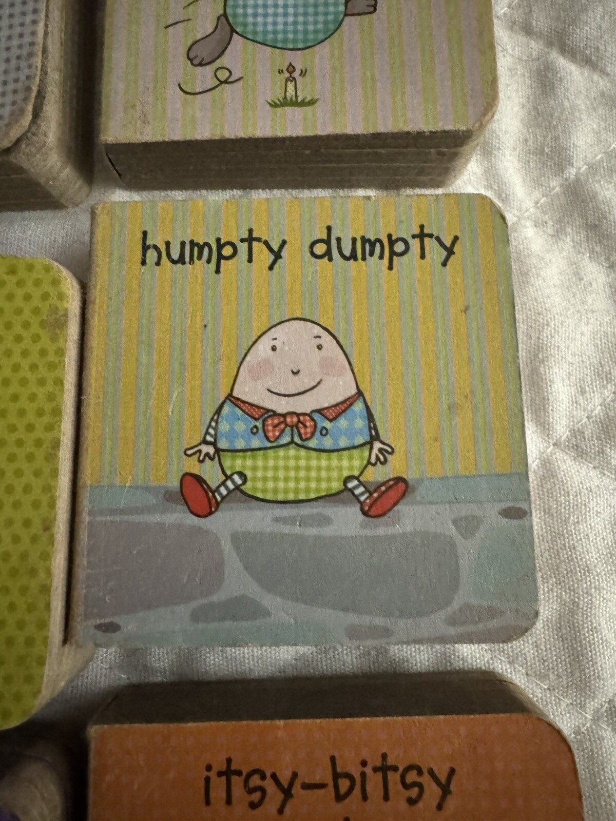 Melissa & Doug Natural Play Book Little Nursery Rhymes 6 Board Books
