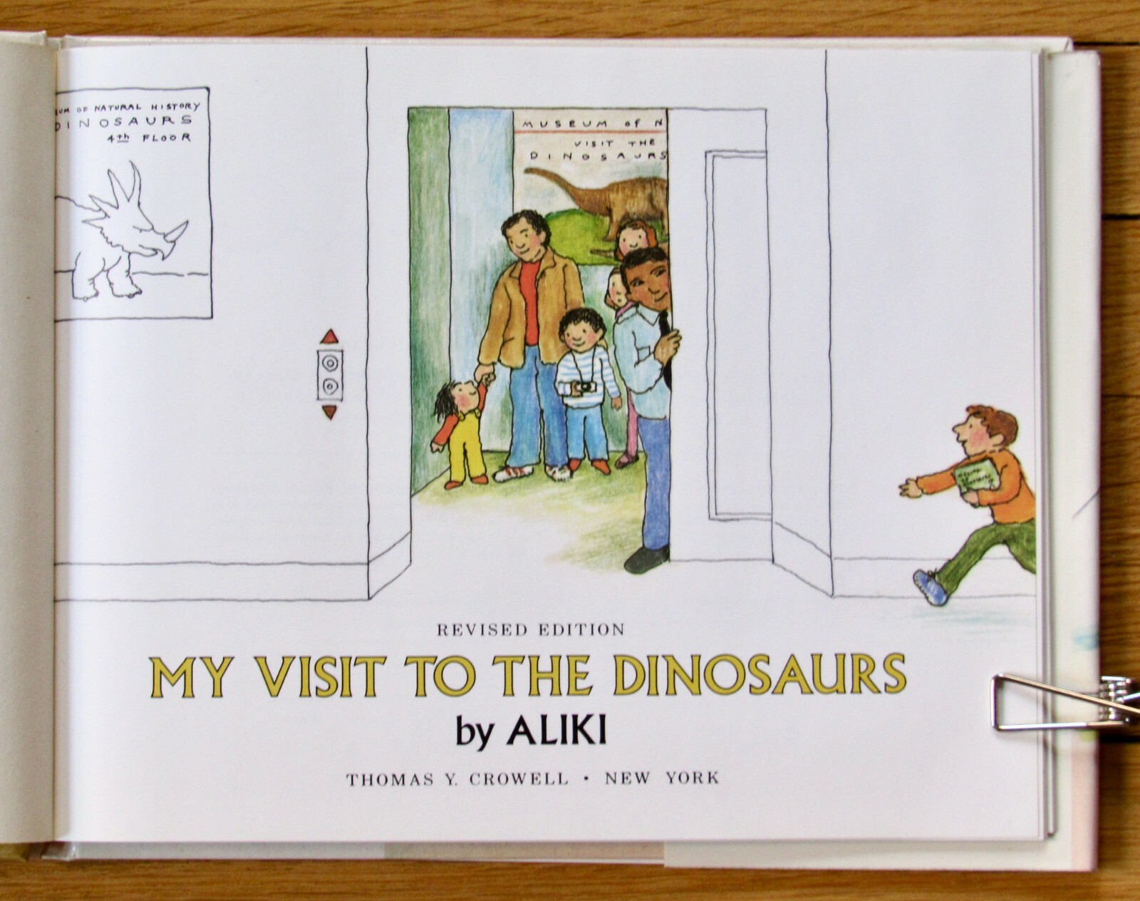 MY VISIT TO THE DINOSAURS by Aliki 1985 Let&rsquo;s Read and Find Out Science EXC L1
