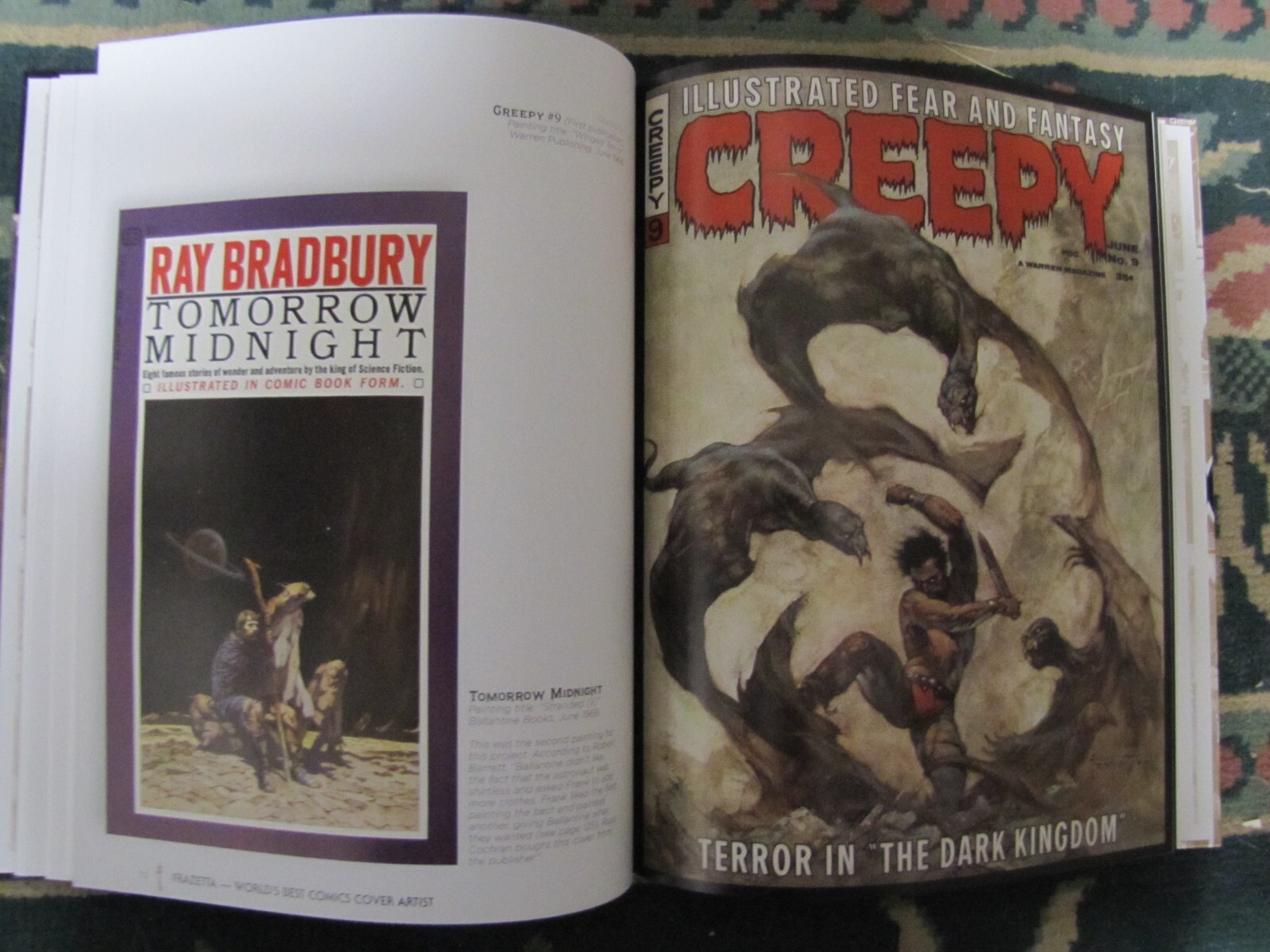 Frazetta-World&rsquo;s Best Comic Cover Artist Slipcased LTD edition w/ bonus 16 pages