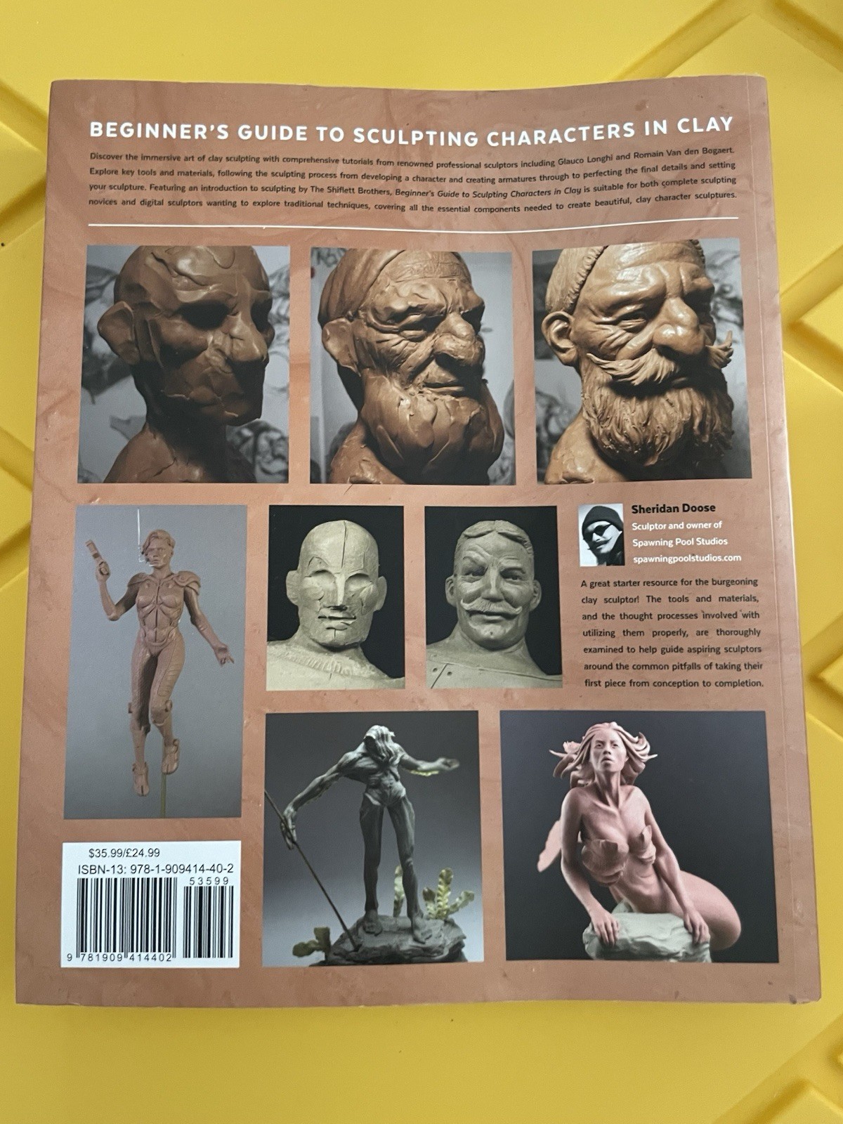 3dtotal Publishing Beginner&rsquo;s Guide to Sculpting Characters in Clay Art 2017 PB