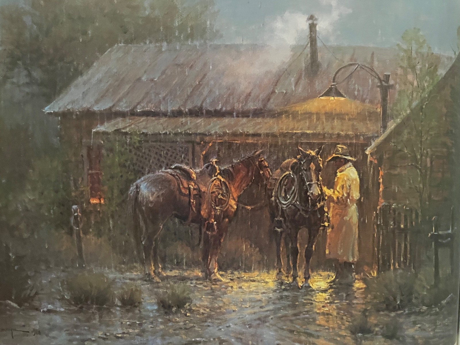 G. HARVEY 1986 TAKING STOCK – PAINTINGS & SCULPTURE SIGNED!! LMT. ED! NM