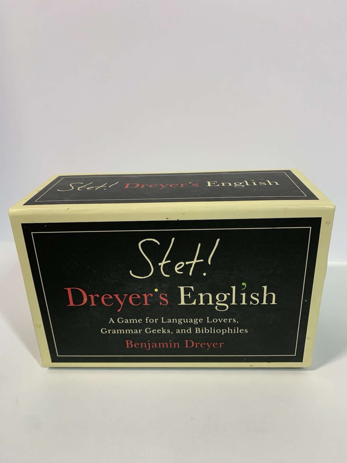 STET! Dreyer&rsquo;s Game of English A Game for Language Lovers, Grammar Geeks