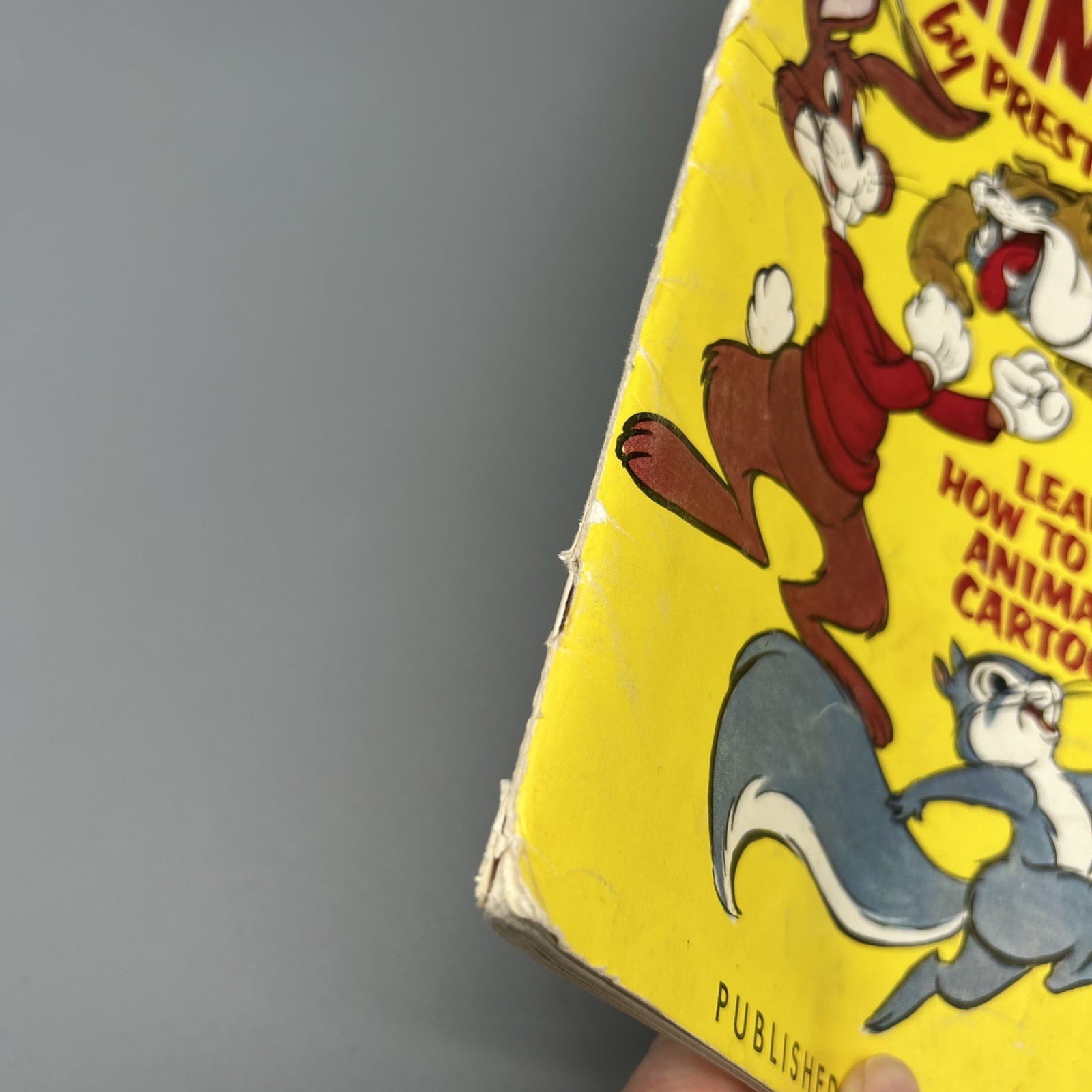 ANIMATION by Preston Blair Art Instruction Book in Walter Foster Series 1950&rsquo;s