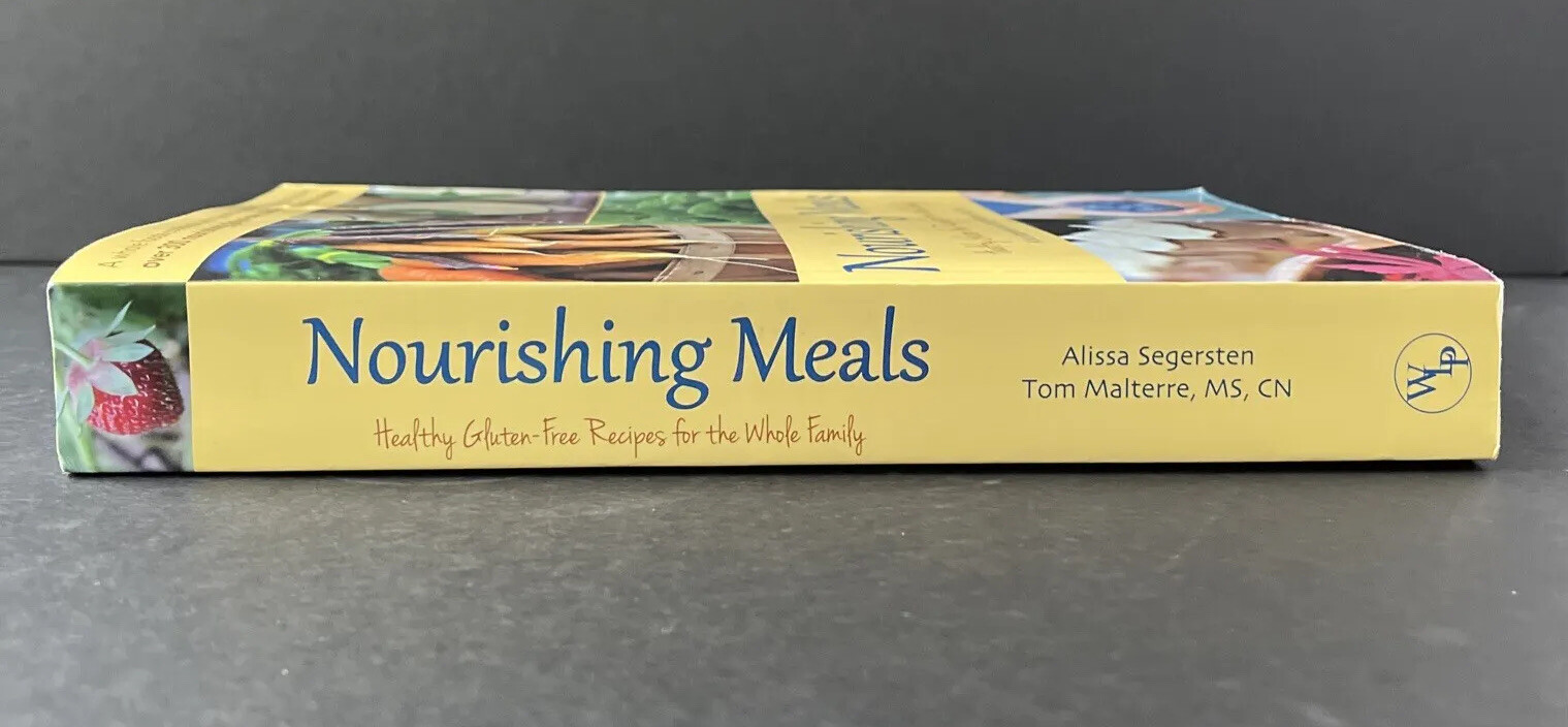 « Nourishing Meals » Healthy Gluten-Free Recipes Whole Family Paperback Cookbook